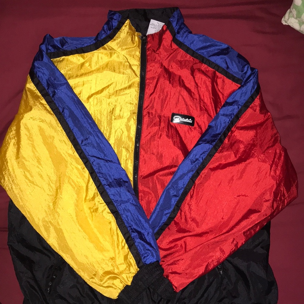COLORBLOCK WINDBREAKER(reposh)